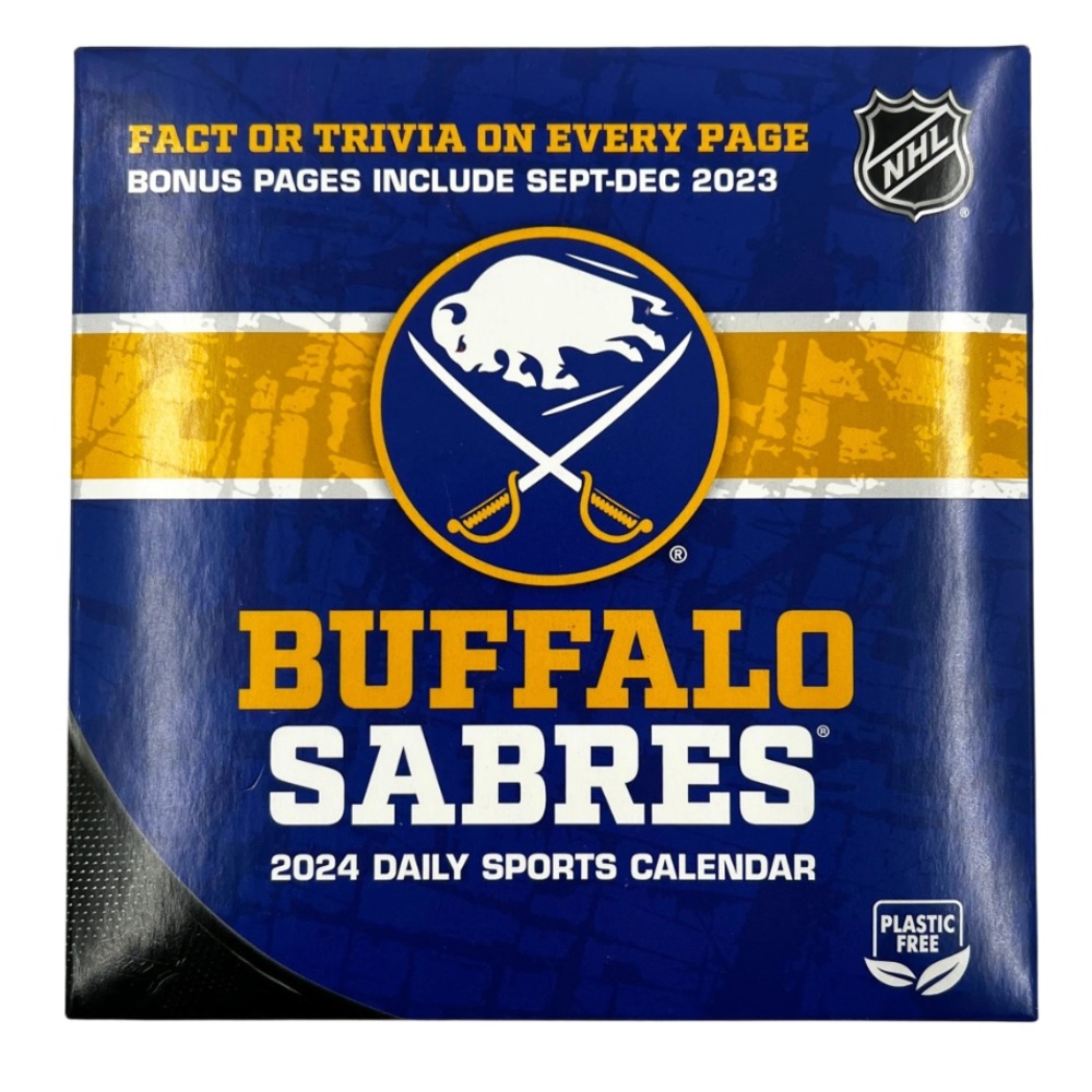 2024 Buffalo Sabres Daily Sports Calendar New in Box